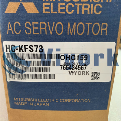 Mitsubishi HC-KFS73 AC SERVO SILNIK 5.6AMP 103VAC 3000RPM 750W 3AC