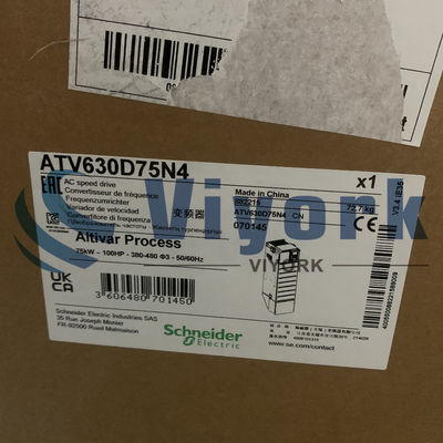Schneider ATV630D75N4 DRIVE ALTIVAR PROCESS ATV600 VARIABLE SPEED 75KW 100HP NEW