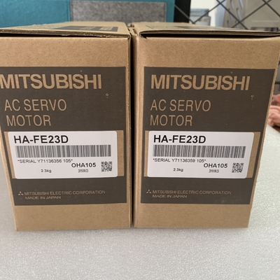 Mitsubishi HA-FE23D AC Servo Motor 3 PHASE 200 W 129 V 3000 RPM 1.3 A CIB NEW AND ORIGINAL GOOD PRICE