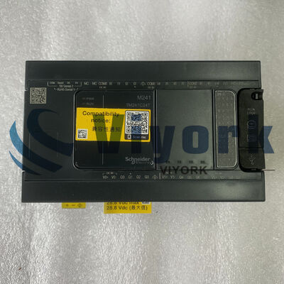 Schneider TM241C24T LOGIC CONTROLLER 24IO TRANSISTOR PNP MODICON M241 NEW