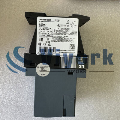 Siemens 3RW3018-1BB04 SOFT STARTER 24V AC/DC 200-480VAC 17.6AMP 7.5KW/400V NEW
