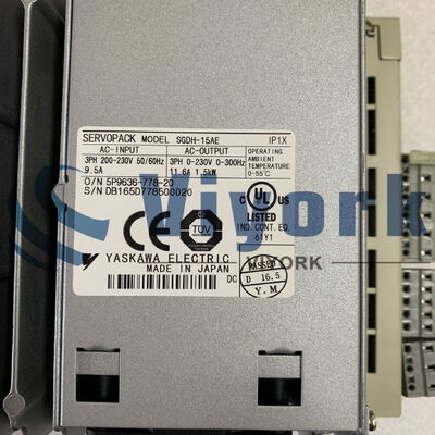 Yaskawa SGDH-15AE SERVO AMPLIFIER 9.5/11.6AMP 230V 50/60HZ 3PH 1.5KW NEW