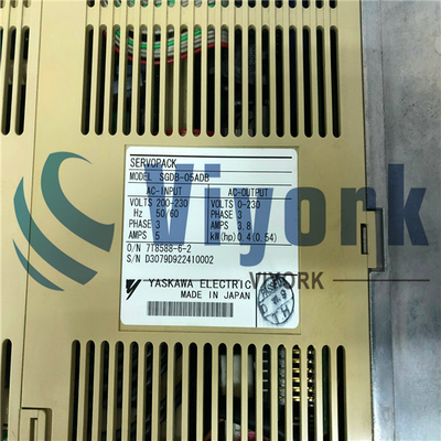 1.3hp 3.8A 230V 400W Industrial Servo Drives SGDB-05AD